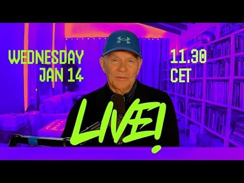 F1 Livestream 0114 (pre-season Podcast) With Peter Windsor