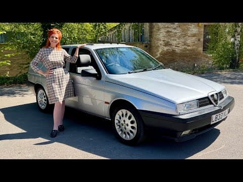 Alfa Romeo 155 - A 90s Rare Classic Car!