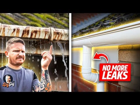 Leaky Plastic Guttering Driving You Mad? Try This Aluminium Upgrade!