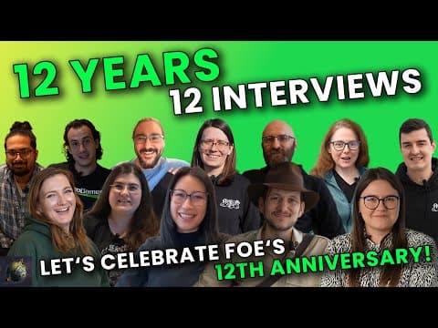 12 Years - 12 Interviews! | 12th Anniversary | Forge Of Empires