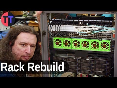10g Fiber Home Network And Rebuilding My Server Rack