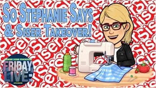 Friday Live: With Rodeobo – Siser Takeover Featuring So Stephanie Says