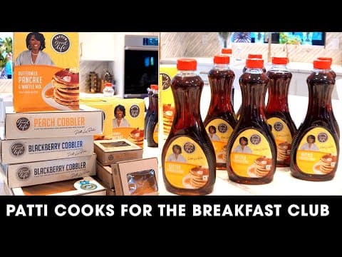 Patti Labelle Cooks Breakfast For The Breakfast Club
