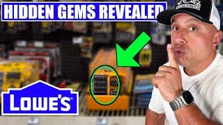 Lowe's Hidden Gem Tool Accessories You're Missing Out On!