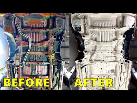 De-rusting Bottom Of Car