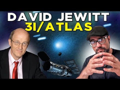 Nasa Está Escondendo O 3i/atlas? Ft. David Jewitt (ucla)