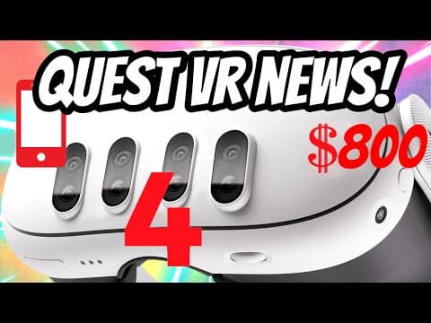 Quest 3 Vr News: Meta Connect & Quest 4, Full Body, More