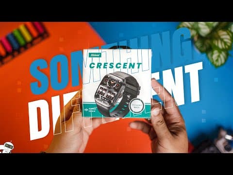 Blisbond Crescent Amoled Smartwatch | Something Different Under 4k?