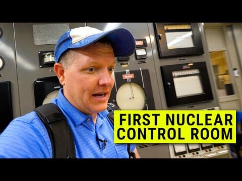I Explored More Of The World's First Nuclear Power Plant (and How It Works) Smarter Every Day 306b