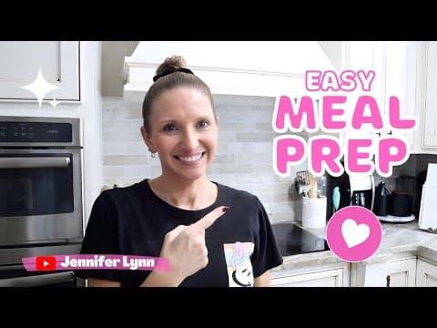 ✨ Easy Sunday Meal Prep & Reset Vlog | Healthy Meals + Getting Ready For The Week