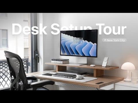 My Desk Setup Tour In Nyc (2025)