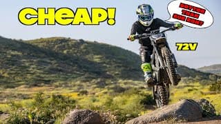 The Cheapest Electric Dirt Bike!!! - Is Is Good?
