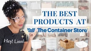 Container Store Treasures You Can't Get Anywhere Else! (and Some You Can Lol)