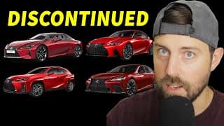 Lexus Is Ending Multiple Models Before 2026...