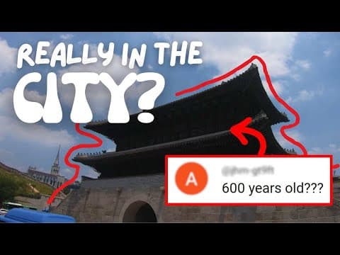 Seoul City Bus Driving Tour│travel Vlog│south Korea│서울 명동