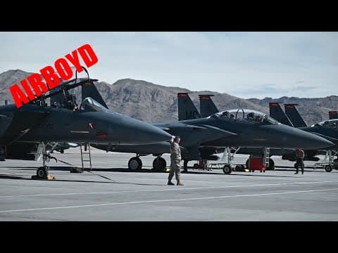 Red Flag 24-2 Ramp Operations • Nellis Afb