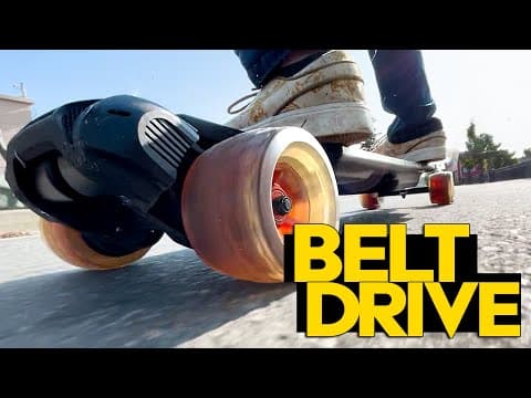 Best Belt Drive E Skateboard Under $1,000? Maxfind Ff Belt