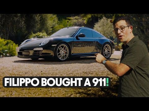 Filippo Bought A Porsche 911!