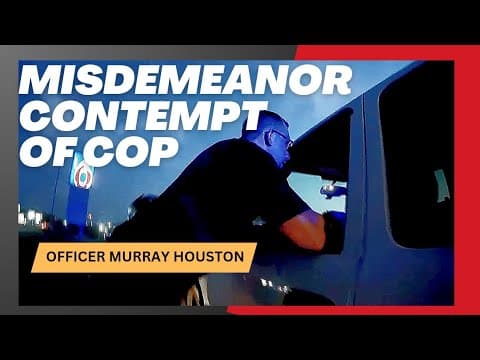 Stopped For Headlight, Arrested For Disrespect! @guerrillapublishing