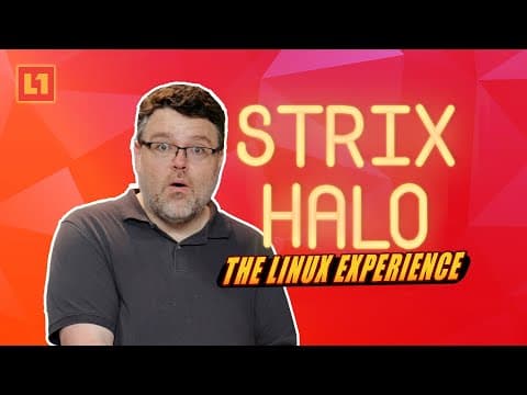 How Does Strix Halo Stack Up On Linux? Feat. Gmk Tec