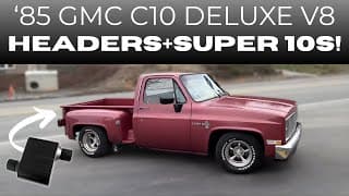 1985 Gmc C10 Deluxe V8 (350) W/ Headers & Flowmaster Super 10!