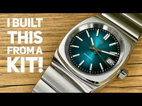 I Built This From A Kit!  Namoki Mods Custom Watch