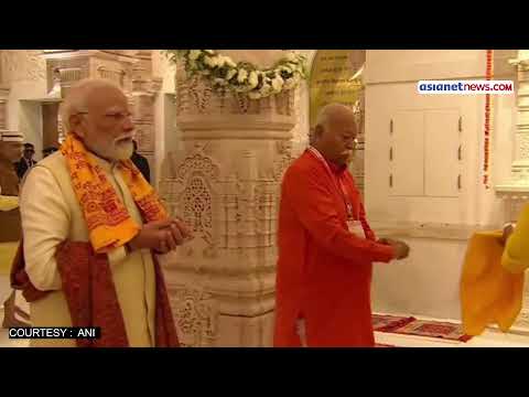 Live🔴 Pm Narendra Modi’s Grand Roadshow In Ayodhya Ahead Of Ram Temple Flag Hoisting