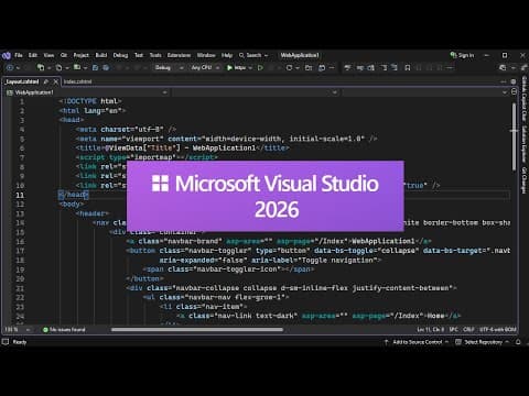 Install Visual Studio 2026 Express Edition On Windows 11 | Create Web And Desktop Applications