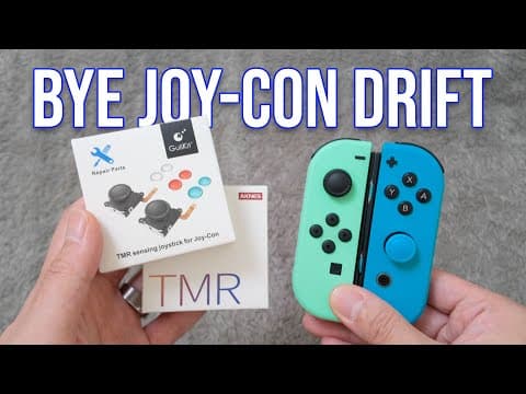 Permanently Fix Joy-con Drift For $13! (gulikit/aknes Tmr Joysticks)