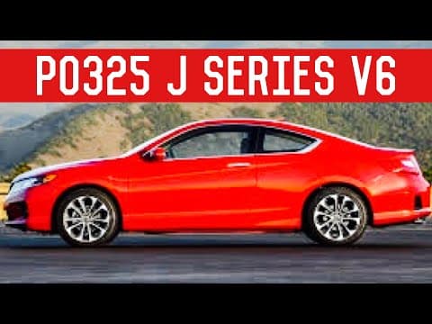 P0325 Honda V6 J Series Knock Sensor Replacement | Accord Odyssey Ridgeline Pilot Acura Tl Cl Mdx