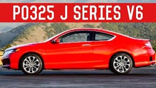 P0325 Honda V6 J Series Knock Sensor Replacement | Accord Odyssey Ridgeline Pilot Acura Tl Cl Mdx