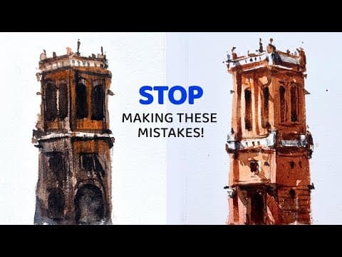 Watercolor Basics Every Beginner Gets Wrong (but You can fix!)