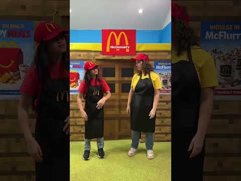 POV: Working at McDonald's 🤦‍♀️