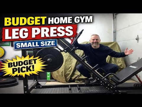 The Budget Friendly, Space Saving Leg Press | Syedee Lp05 / Mikolo Lp05