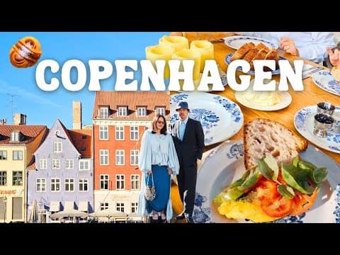 4 Days In Copenhagen 🇩🇰 Best Cafes, Danish Food, Bakeries, Shopping Vlog | Denmark Travel Guide 2025