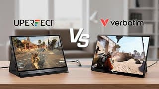 Uperfect Ubegin J3 Vs Verbatim Portable Monitor - Which Offers Best Value?