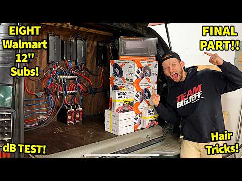 Building The Loudest Walmart Subwoofer System! | Part 11 Final