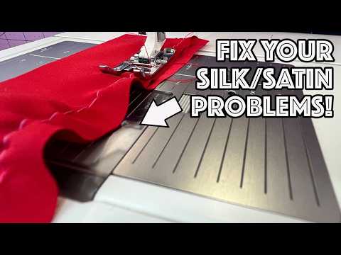 How To Sew Silk And Delicate Fabrics Like A Pro (even If You're A Beginner)!