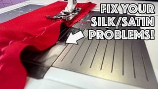 How To Sew Silk And Delicate Fabrics Like A Pro (even If You're A Beginner)!