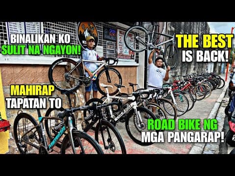 Binalikan Ko Mas Mababa Na Pala Bentahan Dito Kumpara Dati! Top Of The Line Imported Road Bike!