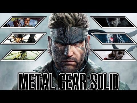 The Complete Lore And Timeline Of Metal Gear Solid