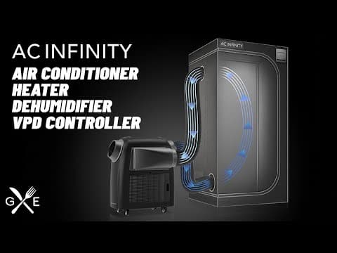 Ac Infinity Terraform 7 Air Conditioner, Heater, Dehumidifier, & Vpd Controller Unboxing & Setup