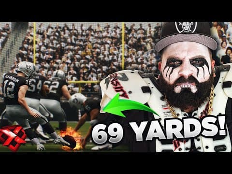 We Broke The Longest Field Goal Record | Madden 26 Raiders Franchise Ep 26