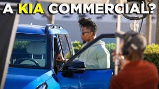 Behind The Scenes Of Being In A Real Kia Commercial!