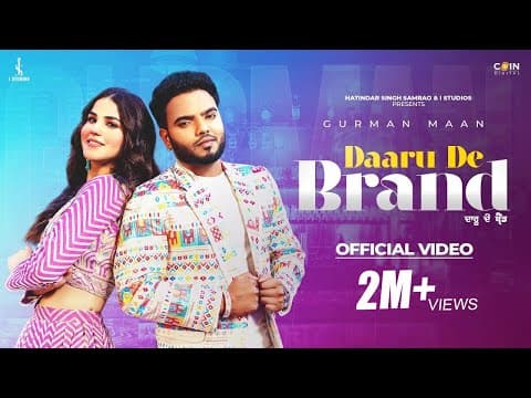 Daaru De Brand (official Video) Gurman Maan | Arjan Virk | Latest Punjabi Songs 2024