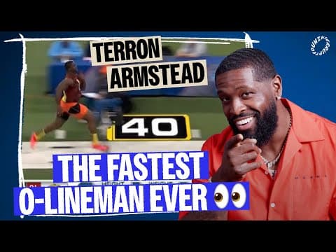 How Terron Armstead Broke The 40 Yard Dash Record | The Game Changed Me