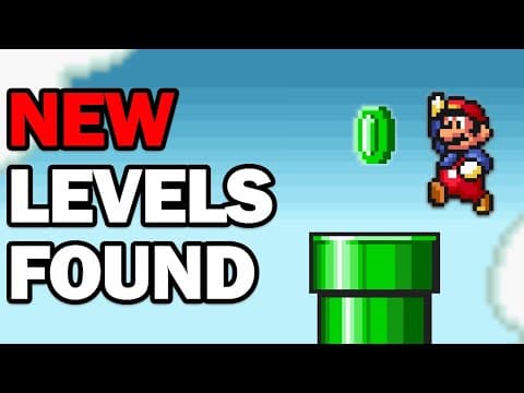 After 39 Years, New Mario Levels Discovered