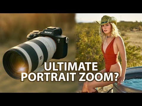 Sony 50-150mm F2 G Master Real-world Portrait Test