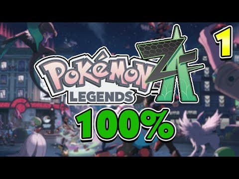 Testing First Stream, Pokemon Legends Za 100% I Know Im Late