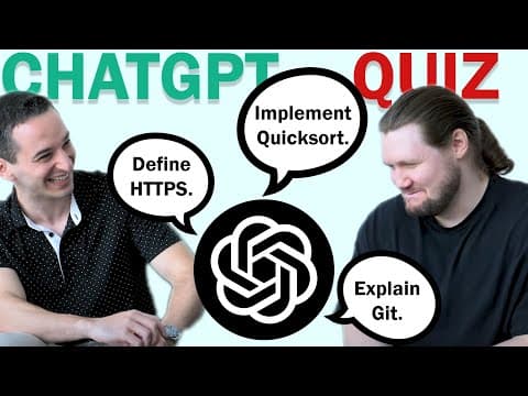 Can I Pass A Software Engineering Quiz Created By Chatgpt?